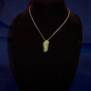 Tumbled Aventurine in Sterling Silver Pendant