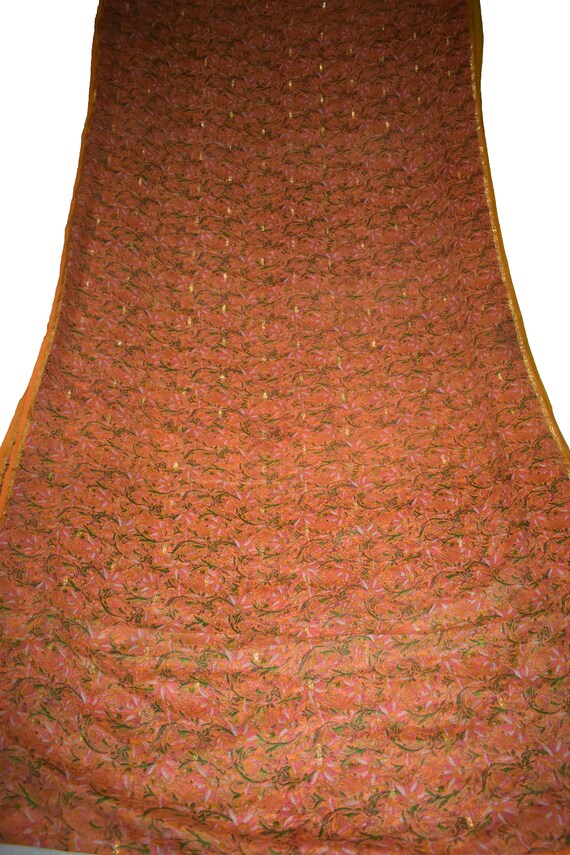 Sari jaune Print Georgette Sari Floral Print jaune Design artisanat tissu imprimé Vintage e684a6 Sari jaune Print Georgette Sari Floral Print jaune Design artisanat tissu imprimé Vintage e684a6
