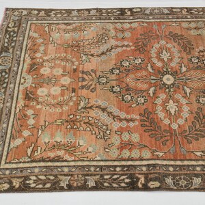 3x9  Runner Rug, hallway runner, Entryway rug, Turkish runner rug , Vintage runner, Oushak runner rug, Handmade runner,  long runner