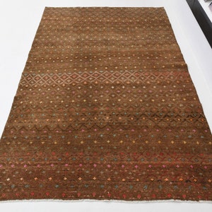 4x7  Turkish  vintage rug,oushak rug, carpet rug, Anatolian  rug, Turkish handwoven  rug, Turkish rug, wool rug, decorative rug,rugs