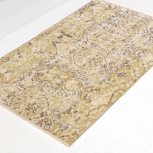 2x4 Turkish pastel  rug, Small Runner rug, Carpet rug, Anatolian  rug,  handwoven  rug, Turkish rug, wool rug, 2x4 runner rug, kids rug