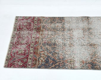 2x10 Antigue Runner  Rug, Runner rug, Anatolian rug, Home decor, floor rug, Turkish vintage rug, Decorative rug, Turkish runner rug