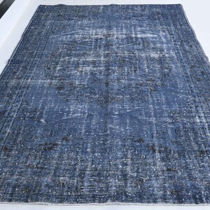 6x10 Turkish vintage  rug, Oushak rug, vintage rug, Area rug ,  Overdyedl rug, Carpet rug, Turkey rug, Decorative rug, Handmade rug, rugs
