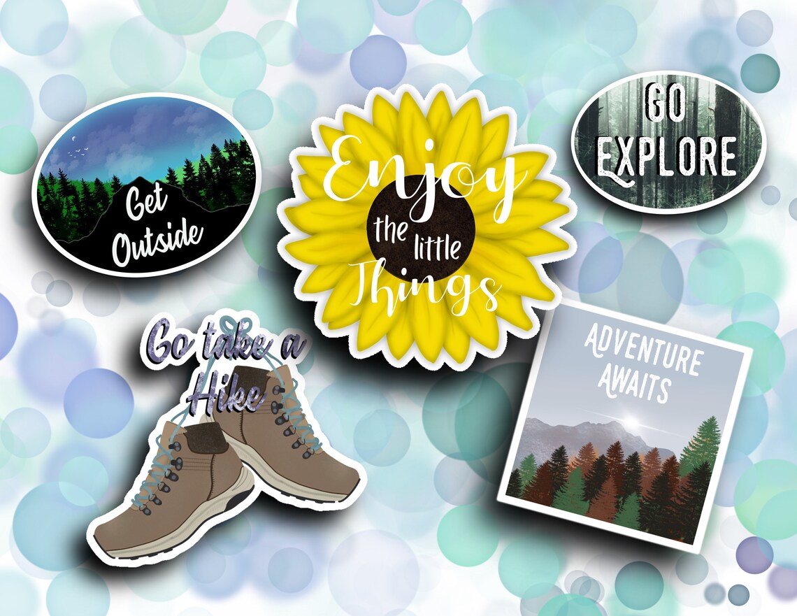 Pack autocollant extérieur autocollant en vinyle imperméable Etsy