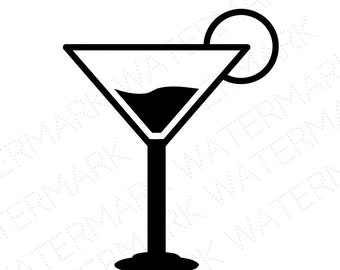 Download Martini svg | Etsy