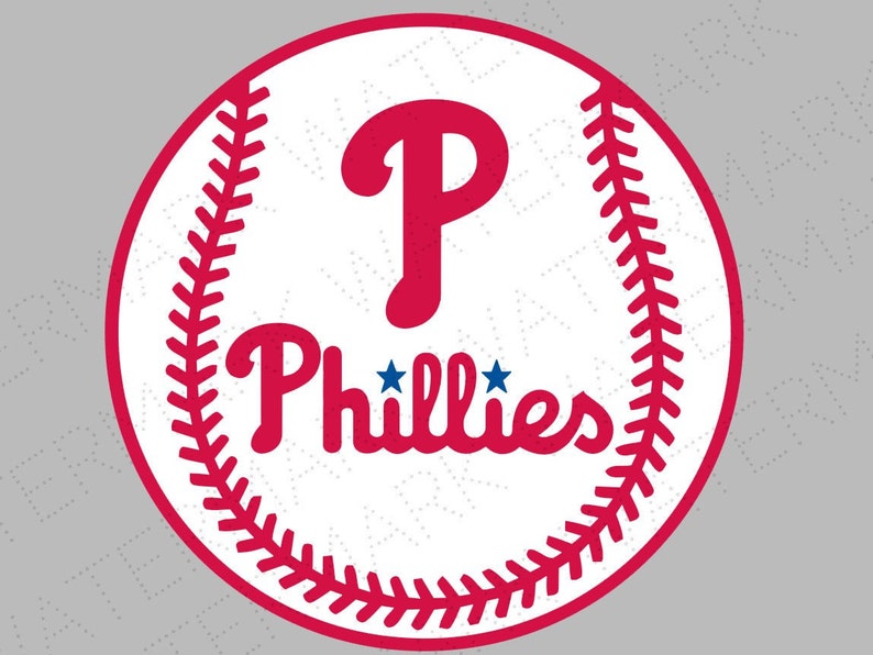 Philadelphia SVG /& Studio 3 Cut File Stencil Decal Files Logo for Silhouette Cricut SVGS Cutouts Baseball Decals Phillies