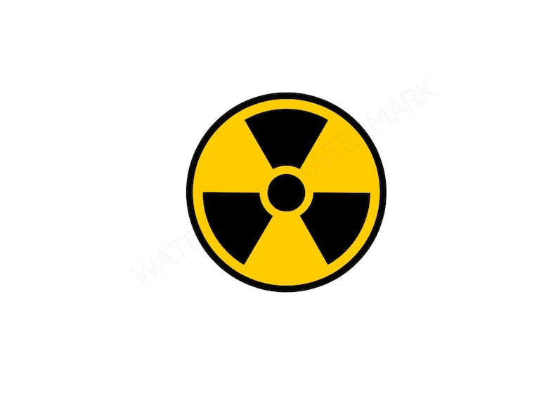 Radiation SVG /& Studio 3 Cut File Decal Files Logo for Silhouette Cricut SVGS Warning Caution Beware Zombie Halloween Costume Sign