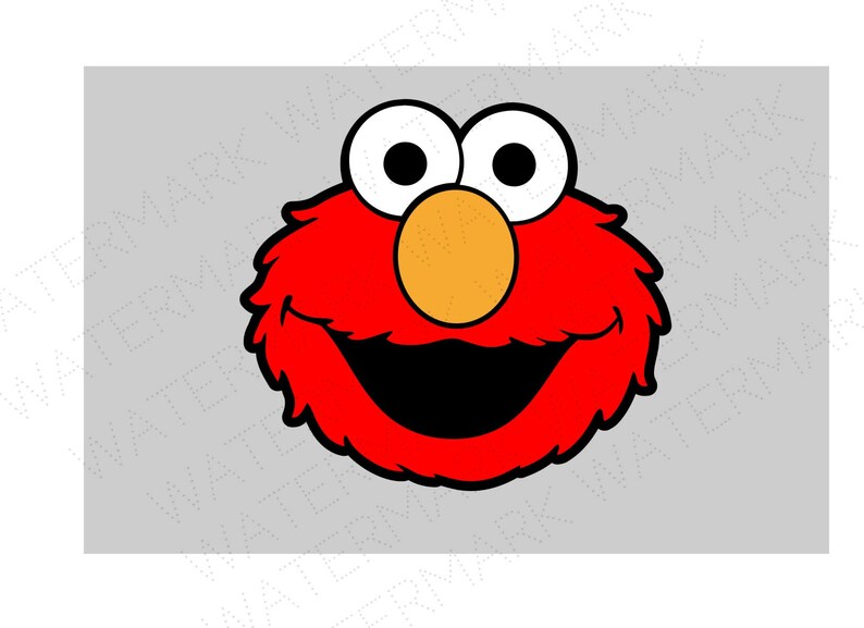 Download Cartoon Svg Studio 3 Cut File Decal Files Logo For Silhouette Cricut Svgs Sesame Street Baby Face Cutout Cutouts Decoration Elmo