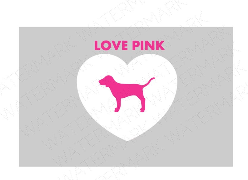 Download Love Pink Svg Studio 3 Cut File Stencil Decal Files Logo For Silhouette Cricut Svgs Cutouts Vs Card Making Stationery Papercraft