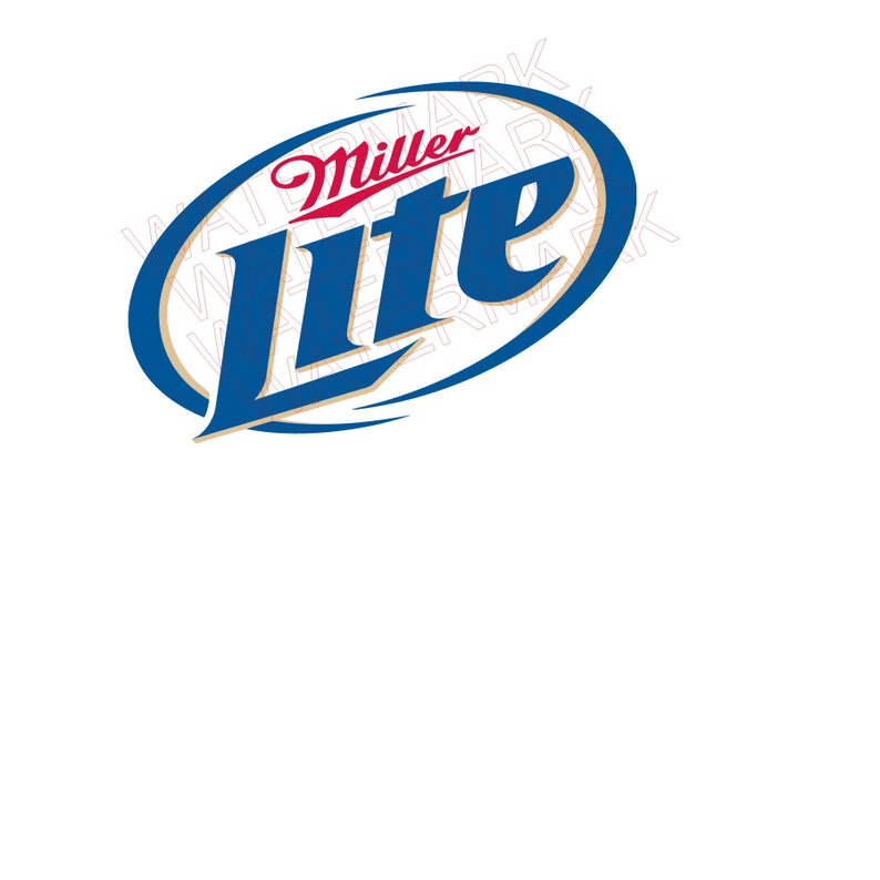Miller Lite SVG & Studio 3 Cut File Stencil Decal Files Logo for