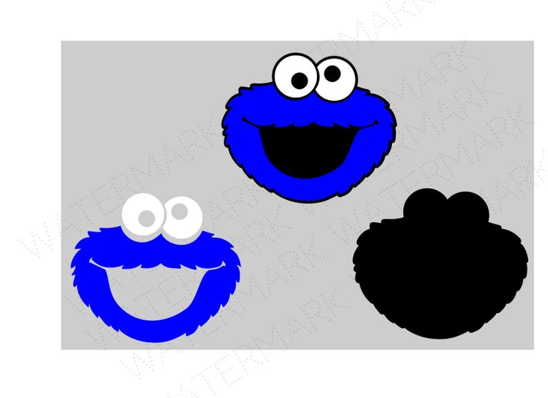 Download Templates Papercraft Cartoon Svg Studio 3 Cut File Decal Files Logo For Silhouette Cricut Svgs Sesame Street Baby Face Cutout Cutouts Decoration Elmo Paper Party Kids Materials