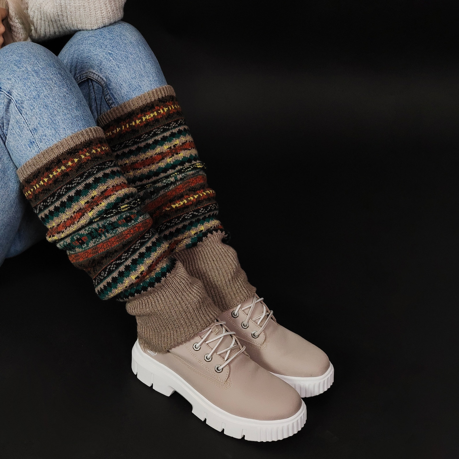 Women Leg Warmers Wool Leg Warmers Boot Toppers Gift for Etsy