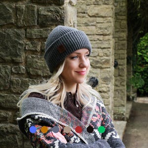 Silk-Lined Triple Layer Women’s Cashmere Hat – Hair-Friendly Winter Beanie, Cozy Gift for Her, Reduces Frizz & Breakage