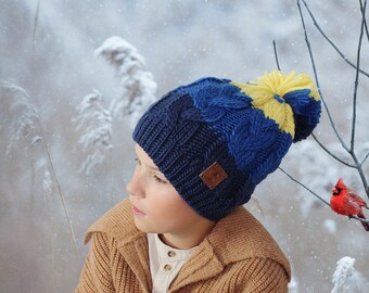 Gorro de invierno extragrande para niños, gorro con forro polar interior, gorro a prueba de viento