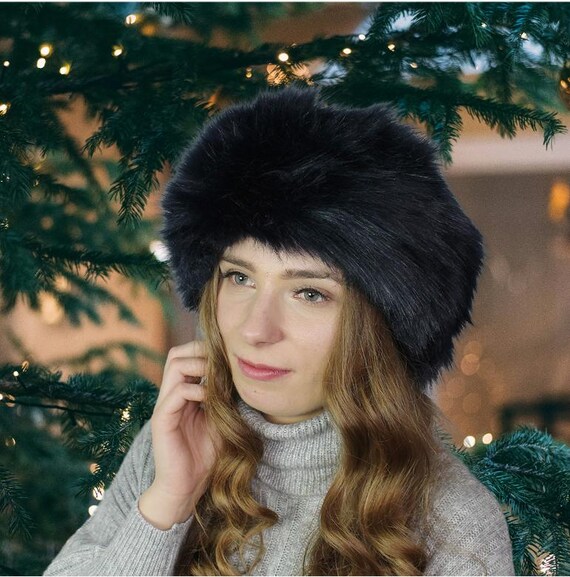 faux fur padded headband Margot Faux Fur Headband Cute Ladies Winter Hats GIGI PIP main image 4
