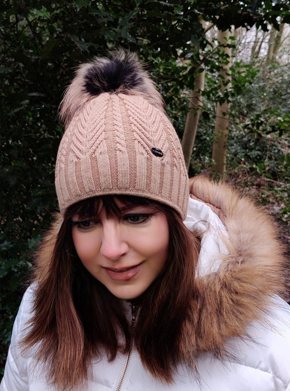 Alpaca-cashmere Wool Blend Hats 4 