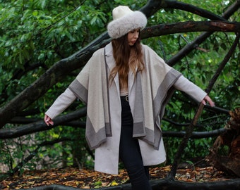 Luxurious Cashmere Women's Wrap, Cape, and Shawl – Elegant, Versatile, and Perfect Gift for Her