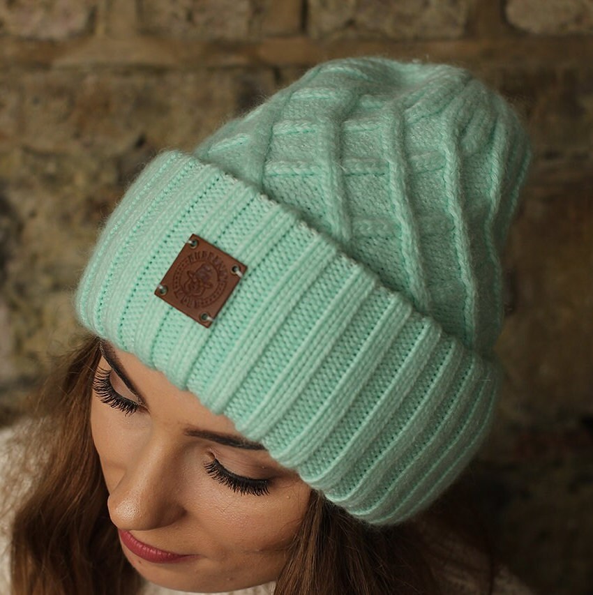 Cashmere Beanie Women Cashmere Triple 
