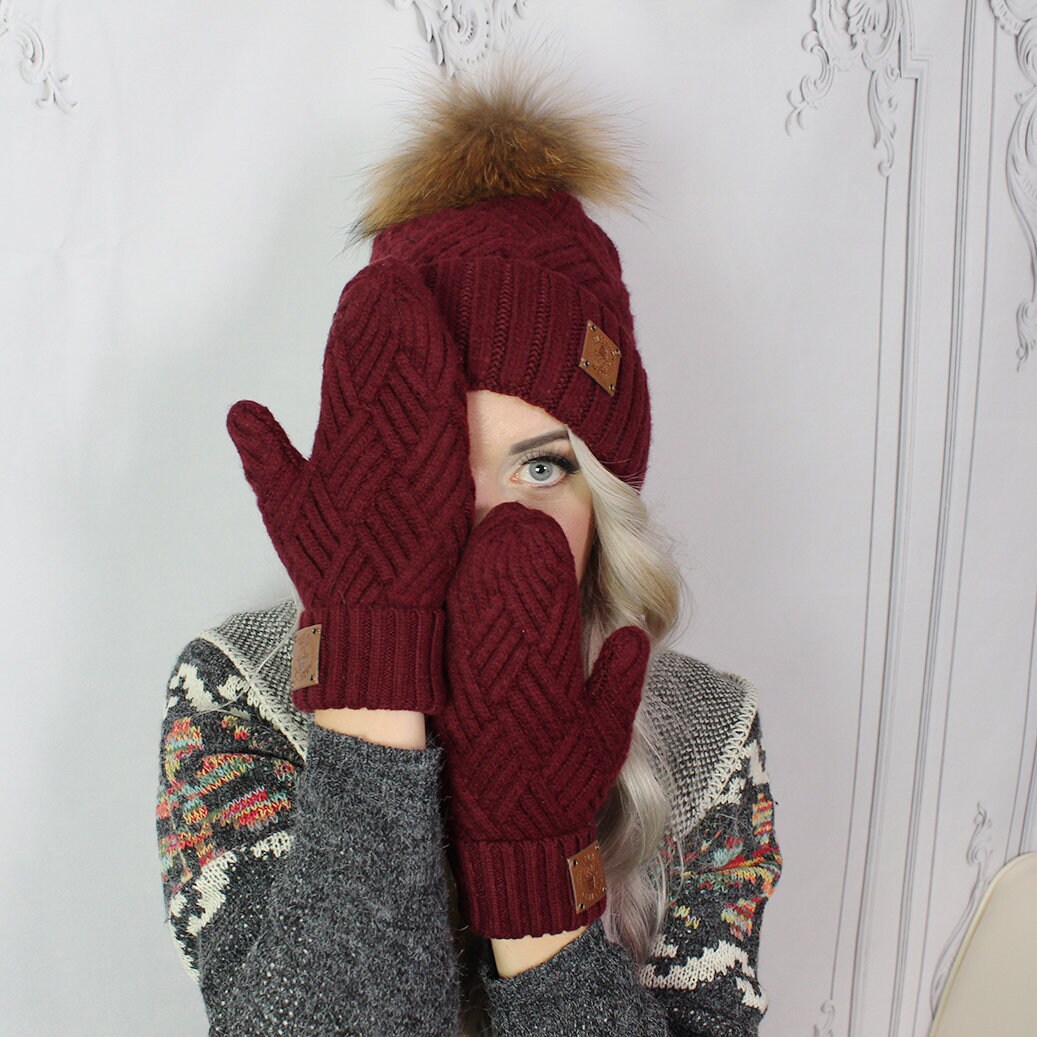 gants femme hiver chic mitenne femme gant thermique gants femme en  cachemire gant fille hiver gant