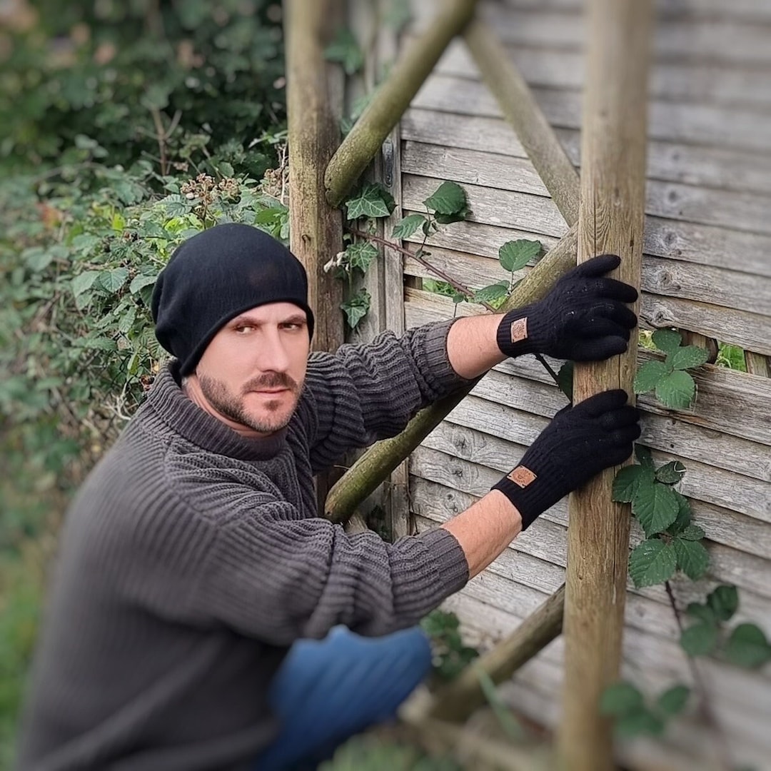 Cappello morbido in cashmere, berretto leggero in cashmere da uomo,  cappello invernale in cashmere da uomo, regalo per lui Italia