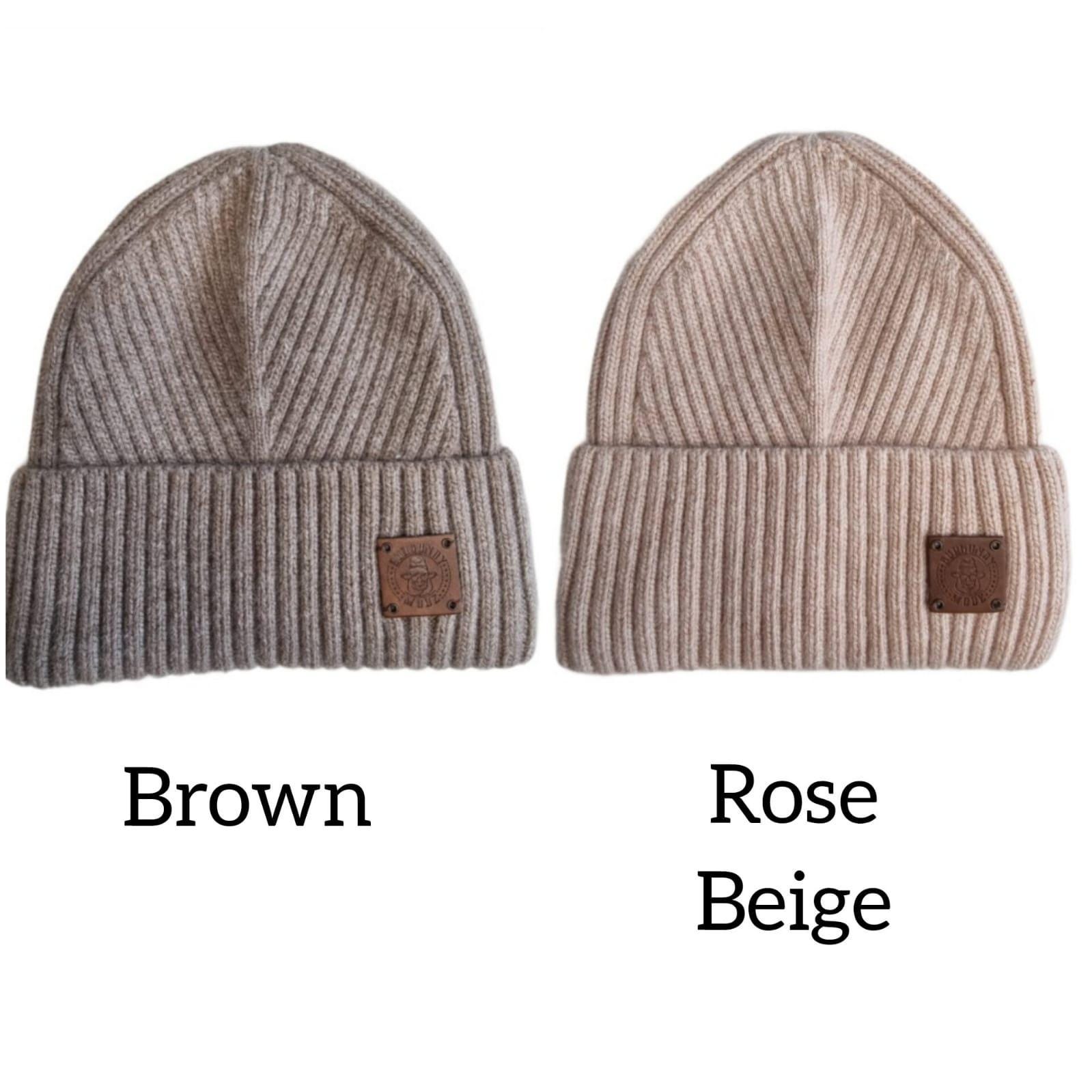 Chapeaux Chauds Tricotés Pour Femmes Et Hommes Bonnet Unisexe Ample Chapeaux Chauds Tricotés Pour Femmes Et Hommes Bonnet Unisexe Ample