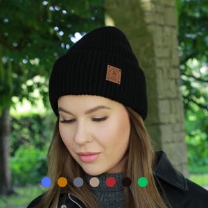 Silk-Lined Triple Layer Women’s Cashmere Hat – Hair-Friendly Winter Beanie, Cozy Gift for Her, Reduces Frizz & Breakage