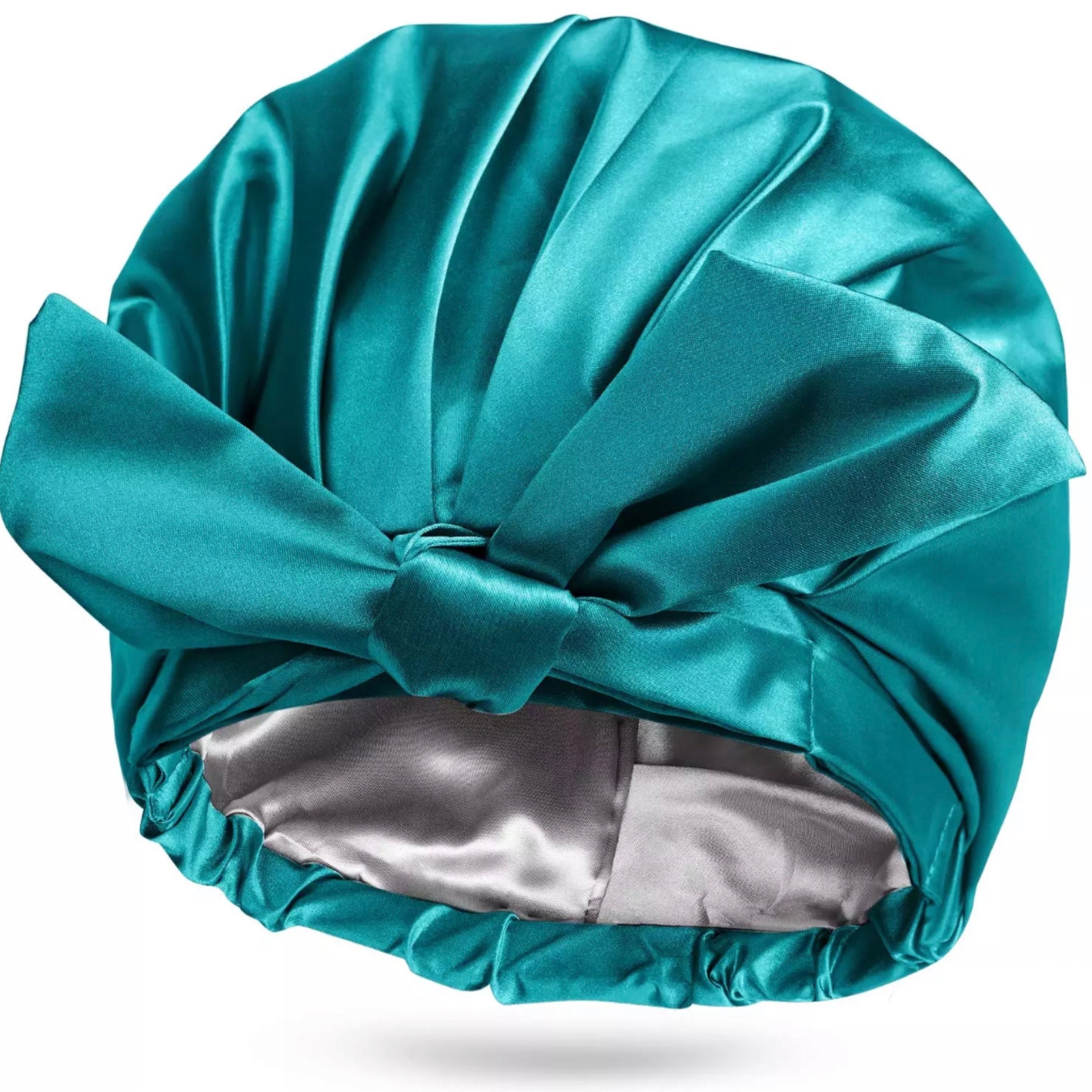 Satin Lined Shower Cap | Etsy Australia