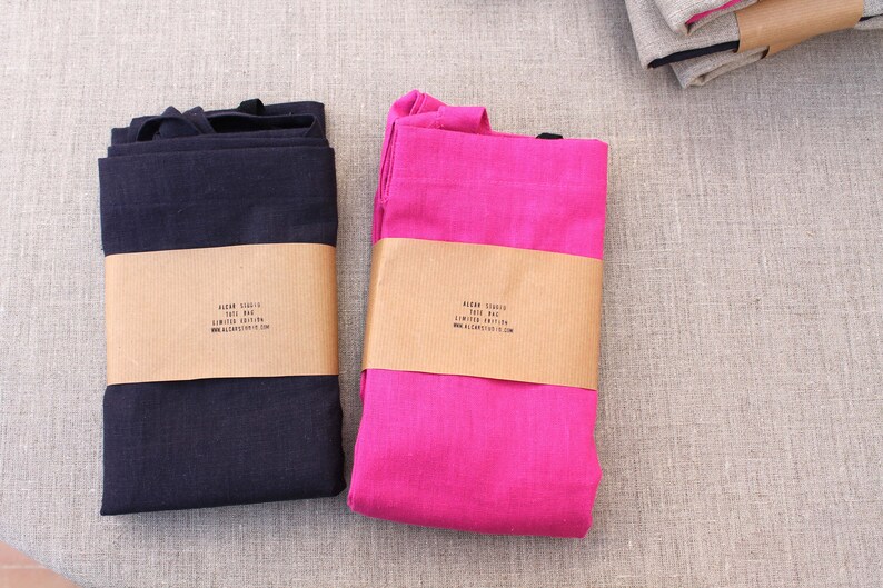 Tote Bag Linen Bag Summer Bag Boho Bag Women Bag Casual Bag Beach Bag Day Bag Travel Bag