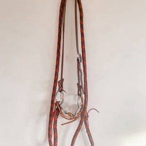 8 ft. Paracord Loop Reins for Trail Riding, Horse Training