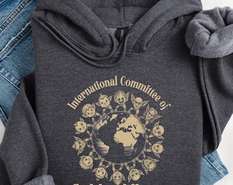 Goblin Affairs Hoodie | International Committee of Goblin Affairs, Goblincore Fantasy, Funny RPG Sweatshirt