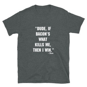 Bacon and Dean Dark Colors  Short-Sleeve Unisex T-Shirt