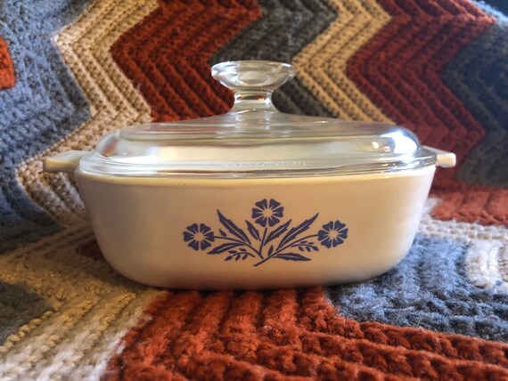 corning ware blue cornflower