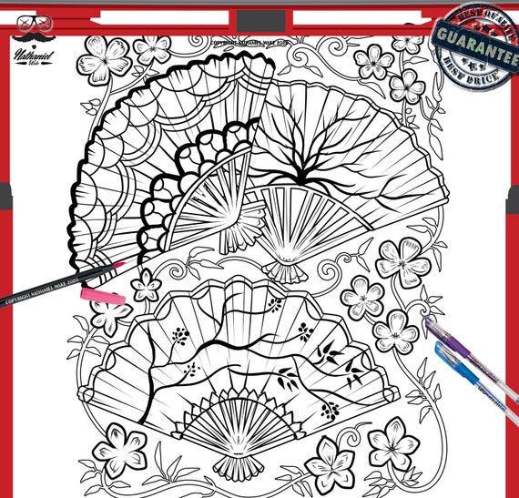 Oriental Printable Coloring Pages