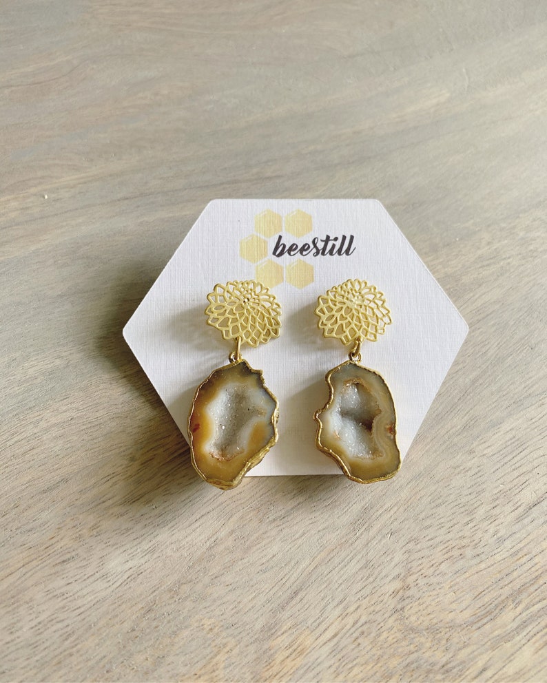 Agate Stone Earrings