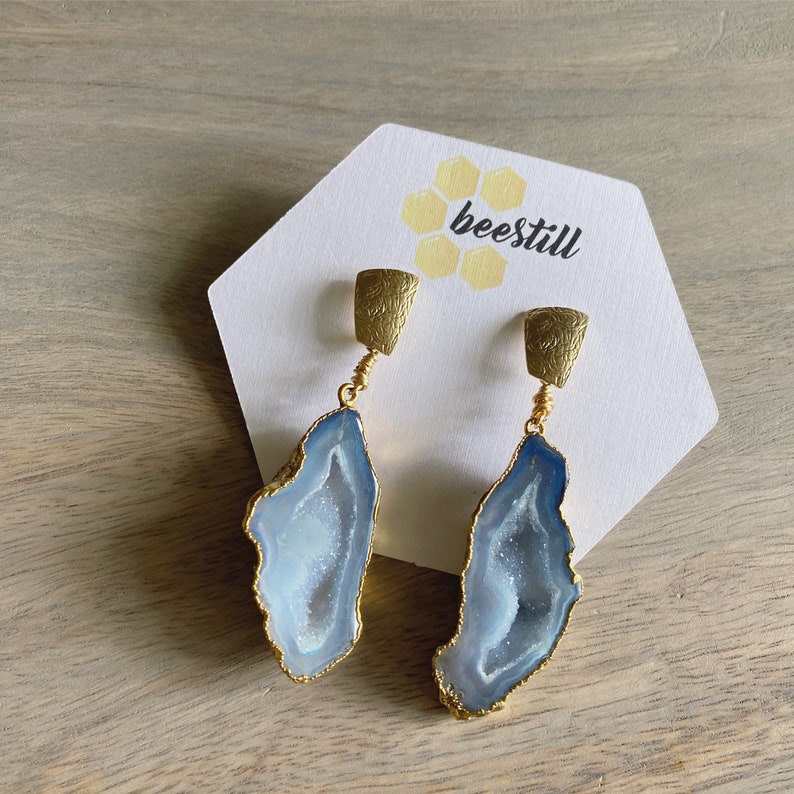 Agate Stone Earrings