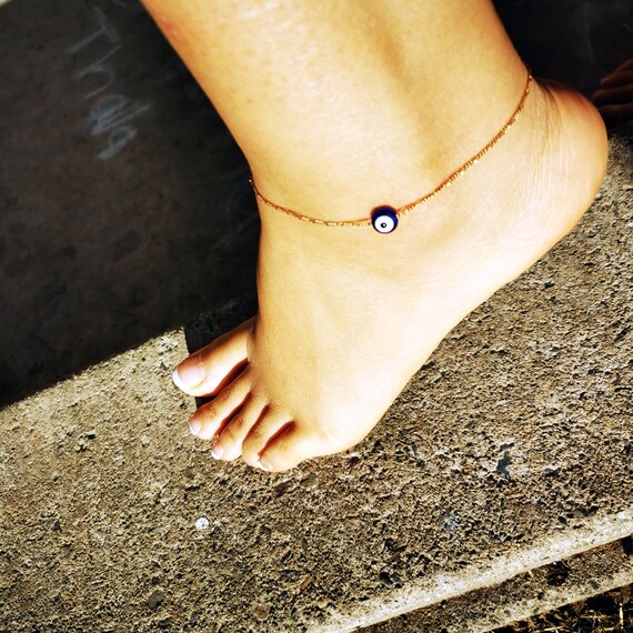 Evil Eye Anklet Anklet Jewelry Evil Eye Gift Personalized