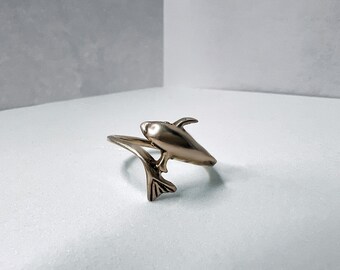Bague dauphin, bijoux animaux, bague océan, bague 925, breloque 925