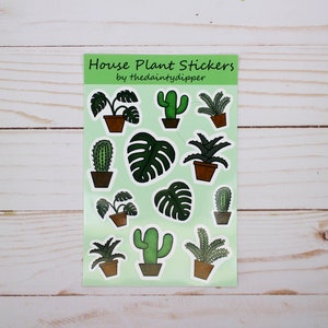 PLANT Stickers / Plant Sticker Sheet 