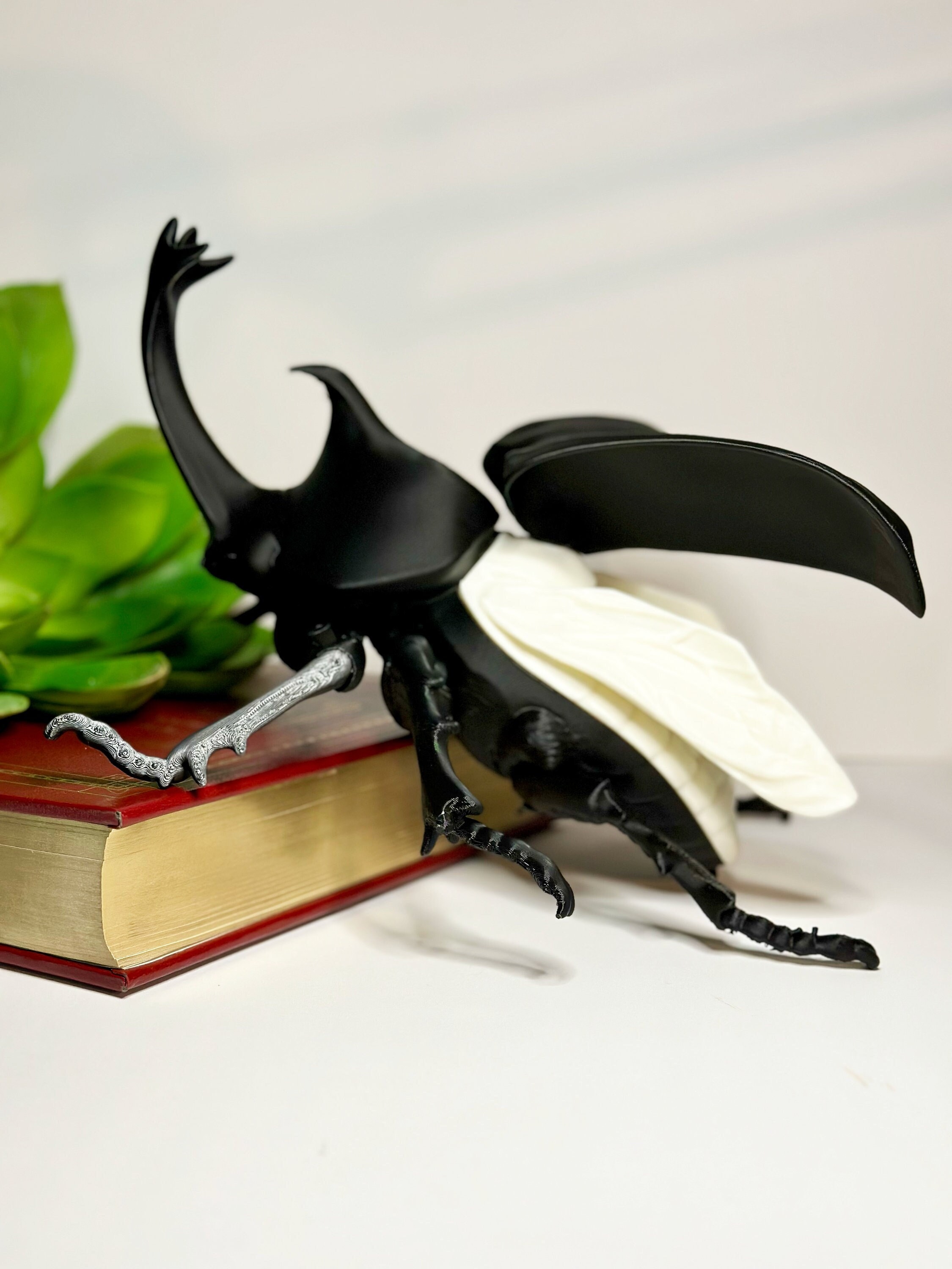 3D Printed Rhinoceros Beetle Lamp: Entomology Decor - Etsy