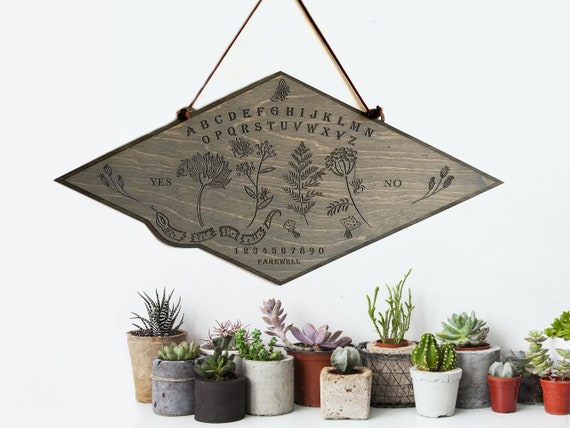 Fl Ouija Board Wall Hanging Spirit Art Singapore - Ouija Board Home Decor Fl Ouija Board Wall Hanging Spirit Art Singapore - Ouija Board Home Decor