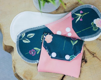 Washable sanitary pads - Night garden