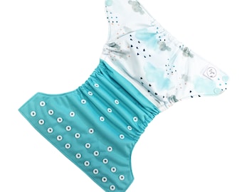 Clouds pocket diaper - baby