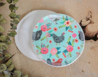 Floral pullet - Reusable nursing pad