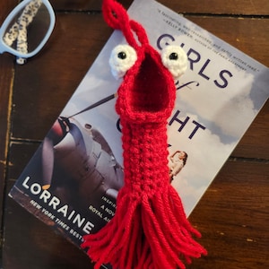 Crochet Mini Yip Yip - Red