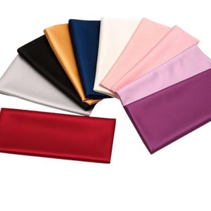 Luxury Satin Fabric – Soft Shiny Material for Sewing, Dressmaking, Craft & DIY Projects by the Yard