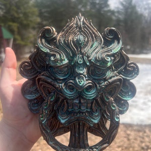 Oni doorknocker (Free shipping in the US)