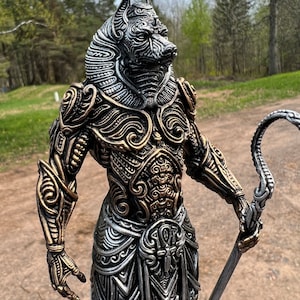 Anubis 3d printed sculpture (free shipping in the US)