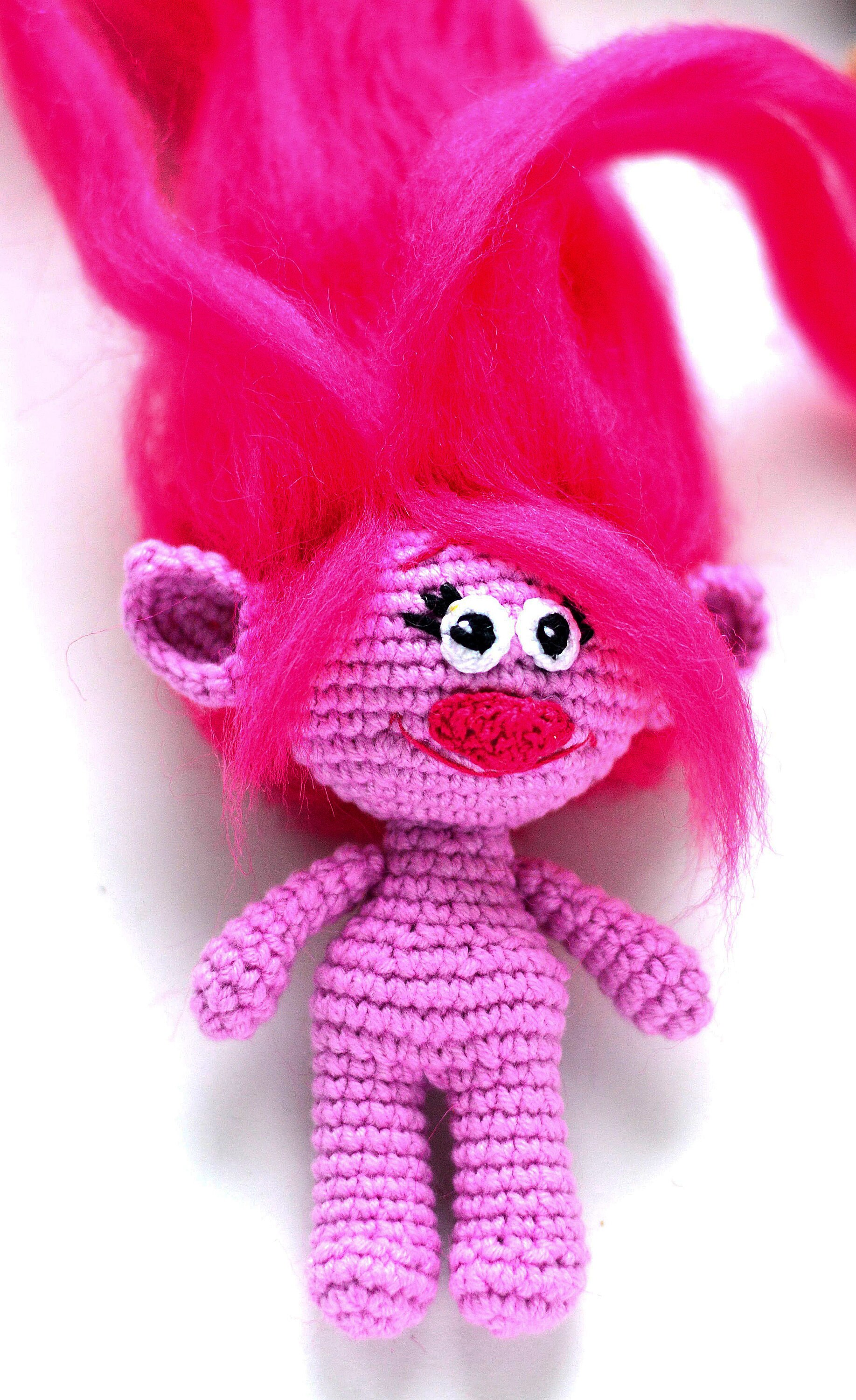 Poppy Troll Amigurumi Crochet Pattern/troll poppy Etsy
