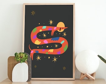 Dachshund Art Print, Sausage Dog Wall Art, Gift for Dog Lover