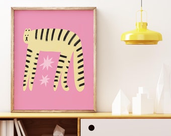 Fun Cat Art Print